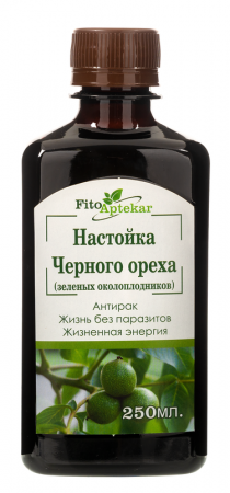 Настойка зеленых околоплодников (кожуры) черного ореха в Иркутске